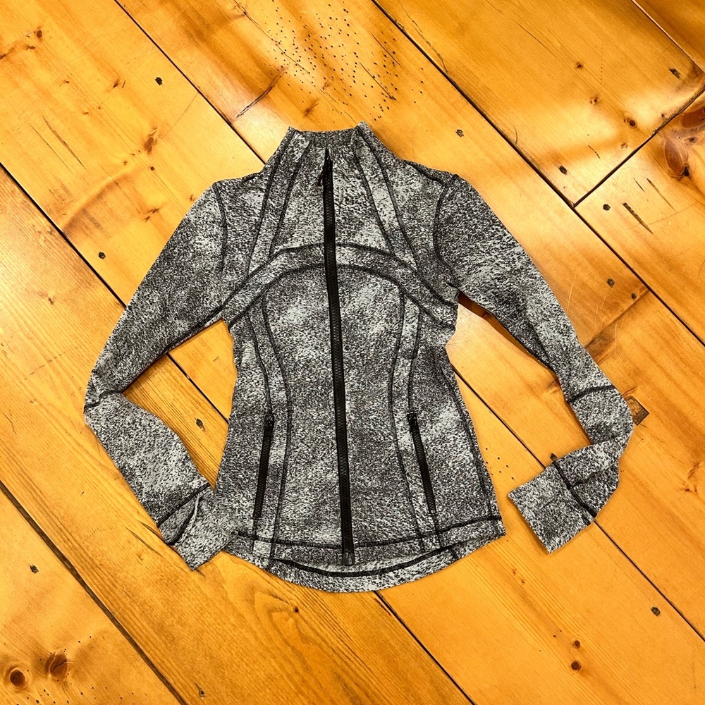 Lululemon Define Jacket Gray Speckle - image 1